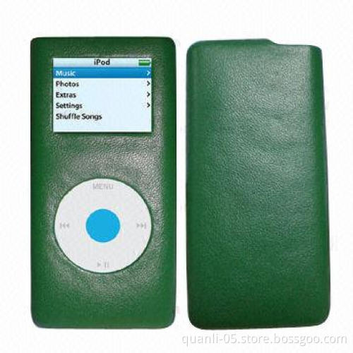 iPhone Case with Inside Magnetic Button, Made of Leather/PU